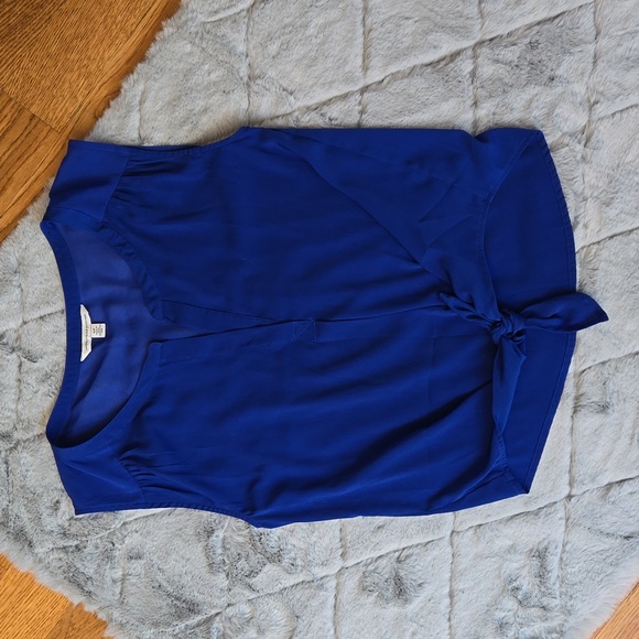 American Eagle Blue Chiffon Tank Top, Women's Small, Great Condition - Picture 1 of 8